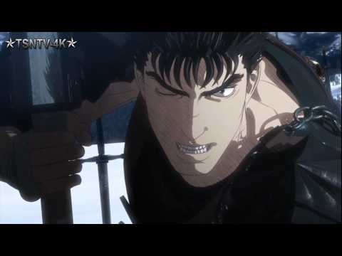 BERSERK "Guts vs Zodd" - Interpolated 60FPS @ 4K