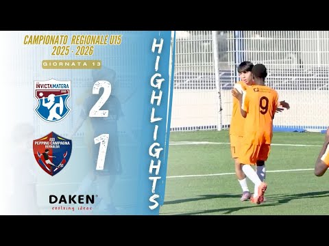 HIGHLIGHTS INVICTA MATERA U15 | Invicta Matera VS Asd Bernalda. Campionato regionale 25/26