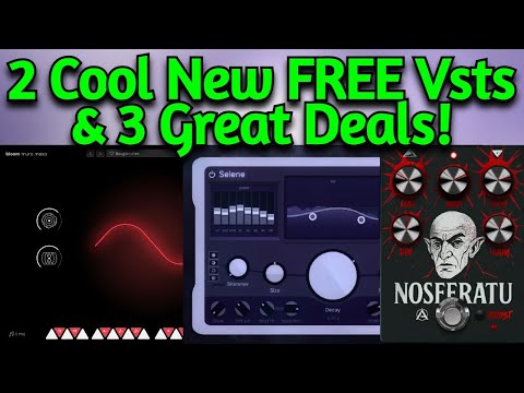 Cool New FREE VSTs & Deals - Aurora Dsp, Ujam, (Vogue, Nosferatu, Bloom Mura Masa Lite, SSL X-DynEQ)