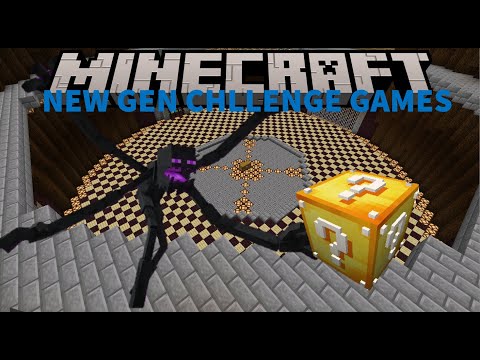 Minecraft:NEW GEN MUTANT ENDERMAN CHALLENGE GAMES - Lucky Block Mod - Modded Mini-Game
