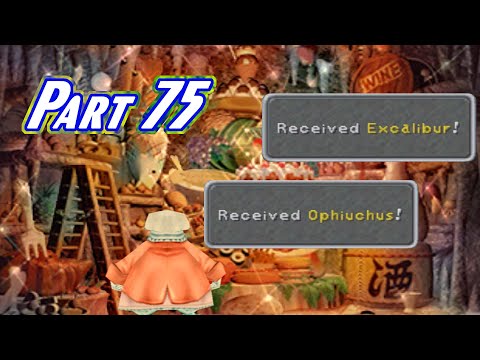 #75 FINAL FANTASY IX (PSX) Walkthrough Gameplay | Completing the Sidequests [Excalibur & Hammer] | 🤫