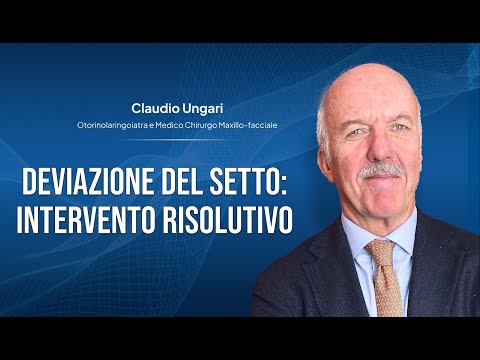 Deviazione del setto nasale: Intervento risolutivo