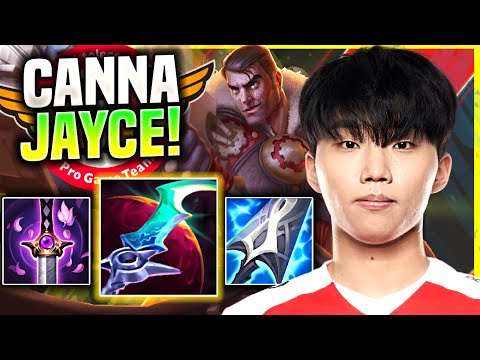 CANNA IS READY FOR JAYCE! - T1 Canna Plays Jayce Top vs Malphite! | Season 11