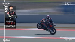 Download lagu [MotoGP Indonesia] Moto2 - Arone Canet Amankan Pole Position mp3