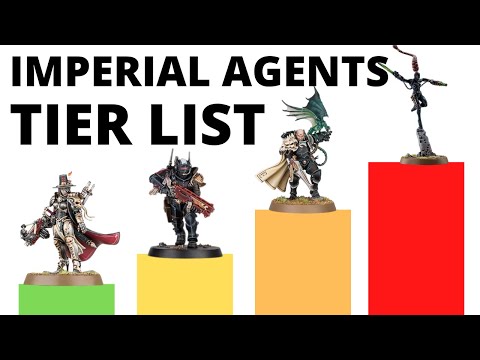 Imperial Agents Unit Tier List - Strongest and Weakest Units of the Agents of the Imperium Codex?