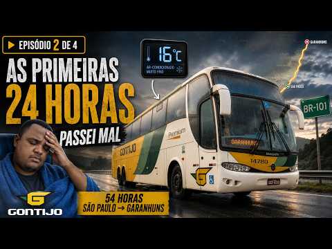 PASSEI MAL no ÔNIBUS! 24 Horas de Gontijo rumo ao GARANHUNS (Ep.2)
