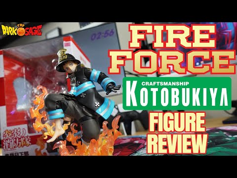 Shinra ARTFX J Figure Unboxing/Review | Fire Force
