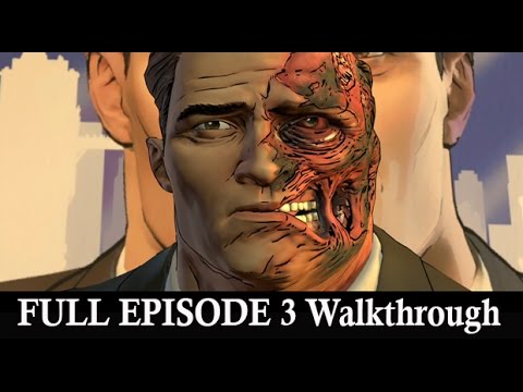 BATMAN Telltale Episode 3 Full Walkthrough NO Commentary w/ ENDING
