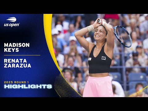 Madison Keys vs. Renata Zarazua Highlights | 2025 US Open Round 1