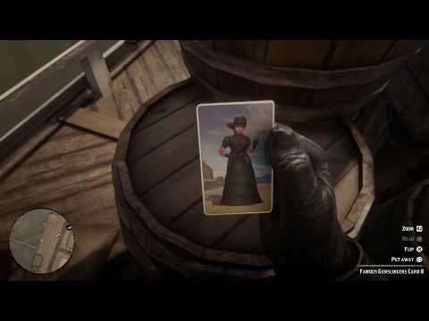 Famous Gunslinger Cigarette Card 8 Location #RDR2 #CigaretteCards