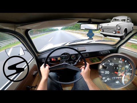 1979 Trabant 601 S | TEST DRIVE and TOP SPEED | POV