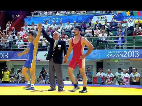 Wrestling Men's 74kg Final - 27th Summer Universiade 2013 - Kazan (RUS)