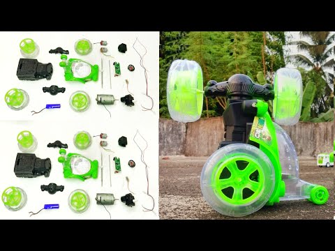 Rc Restoration Stunt Car | Remote Control Ben 10 RC car repair | DIY Ben 10 Rc car | build RC car