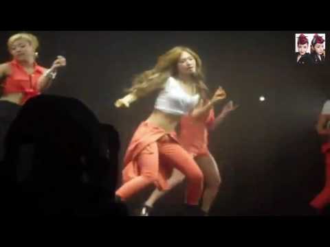 100611 SNSD yuri yoona sooyoung hyoyeon dance break smtown paris