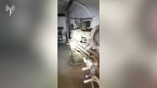 אוגדה 36 חשפה מפעלים ורשת מנהרות ששימשו לייצור אמצעי לחימה ורקטות.