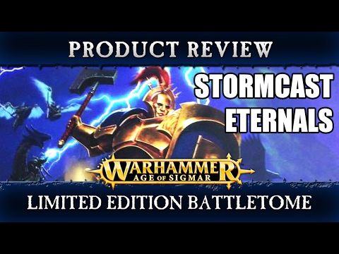 Limited Edition Stormcast Eternals 2017 Battletome First Look - Warhammer Age of Sigmar