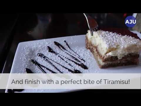 Romantic Italian-Californian lunch at Luna Blu in Tiburon, California