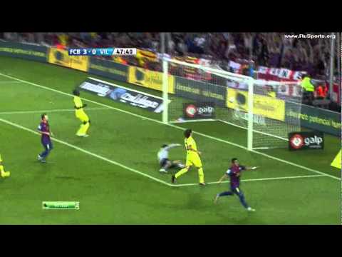Барселона-Вильяреал 3-0 Санчес 29.09.2011