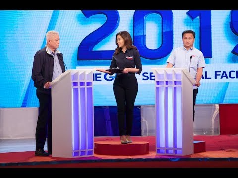 Tapatang Sec. Francis Tolentino at ex-DILG Sec. Raffy Alunan | #Debate2019