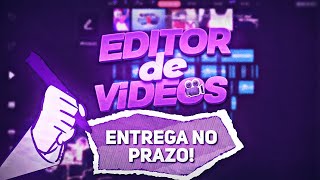 Eu vou Editar seus vídeos profissionalmente