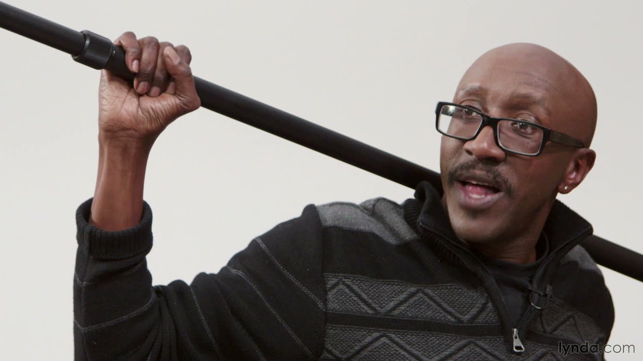 Video Production Tutorial - Boom mic techniques for better audio