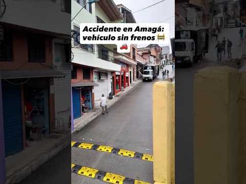 ⚠️Incidente de tránsito en Amagá