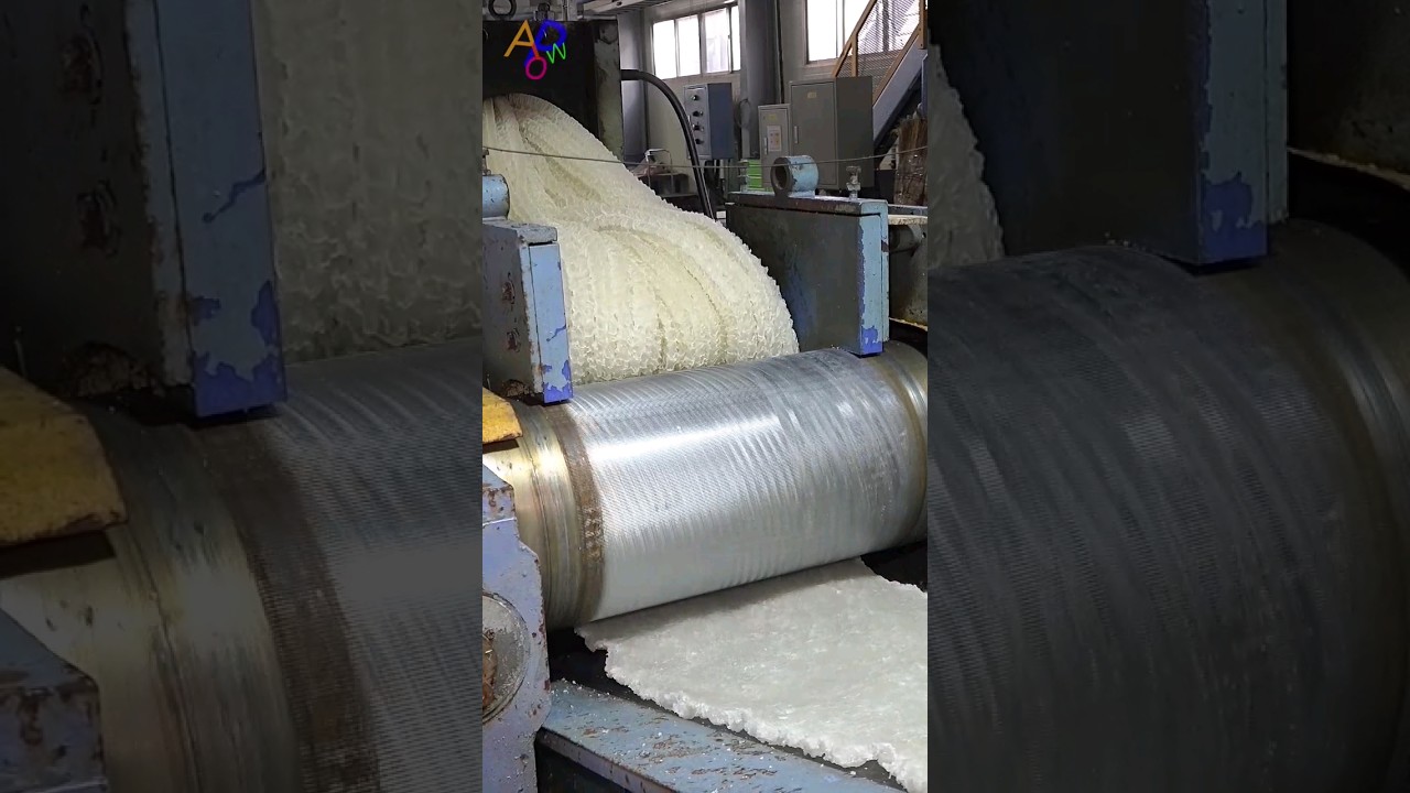 Waste Rubber Into New Synthetic Rubber Making Process #allprocessofworld