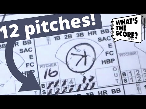 Sandbatch Pitch Numbers 12 pitch count at-bat using What’s The Scorebook – What's The Scorebook