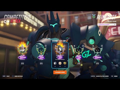 THE BEST REINHARDT in the WORLD - LHCLOUDY REINHARDT