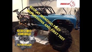Redcat Wendigo First look and First Impressions Bash Also How Not To Drive!!!
