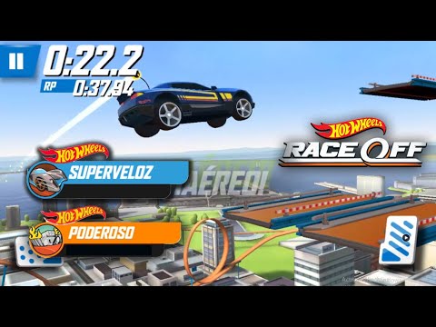 Hot Wheels Race OFF:  D Muscle vs SuperVeloz // Level: 51-54-56-59-60