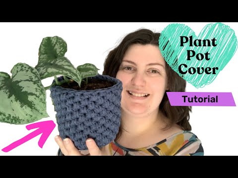 How to make Plant Pot Covers // Tutorial