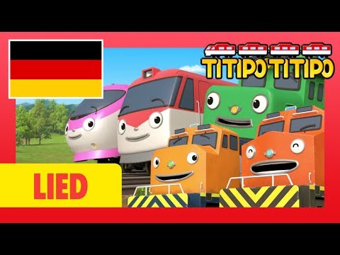 Titipo Eröffnungssong l Lied für Kinder l Stellen Sie Tayos Zug freund vor l Titipo Der Kleine Zug