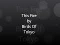This Fire By Birds Of Tokyo Lyric Video 