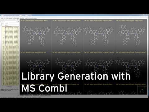 Library Generation with MS Combi