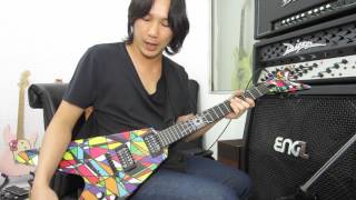 Video thumbnail for อ.โอ๋ รีวิวกีตาร์ Dean Michael Schenker V Kaleidoscope Electric Guitar by chatreeo