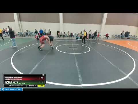 172-185 Lbs Round 3 - Kaleb Soto, Alamo City Wrestling Club Vs Griffin Melton, Amped Wrestling Clu