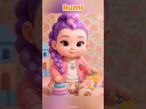 Baby Huntrix Dances Golden Song, KPop Demon Hunters #kpopdemonhunters #netflix #huntrix #kpop #kpdh