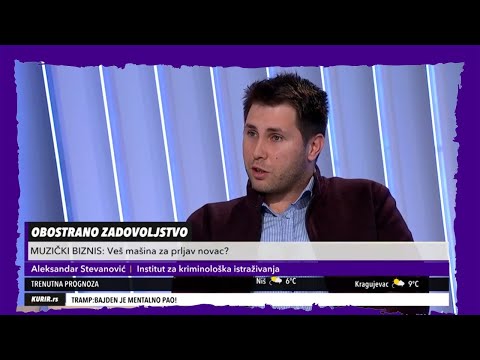 MAFIJA I ESTRADA USKO POVEZANI! Veza je JAKA, u pitanju je OBOSTRANA korist