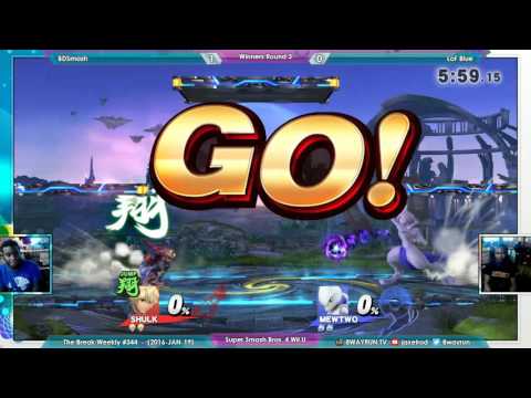 The Break Smash #344   SSB4 W3   BDSmash VS LoF Blue