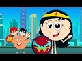 Emoji Finger Family With Superhero Twist I Nursery Rhymes For Children I SuperAmigo Kids Songs