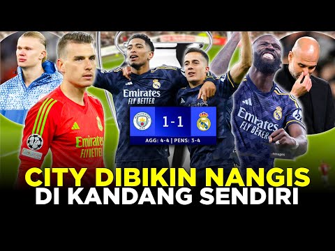 AKIBAT TERLALU MENYEPELEKAN RAJA EROPA MAN CITY MALAH DIBIKIN NANGIS DI KANDANG SENDIRI