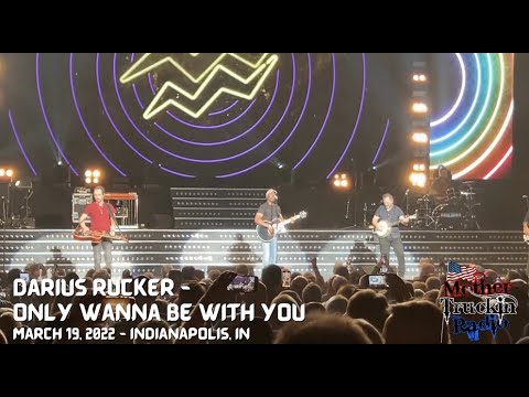 Darius Rucker performed the Hootie song "Only Wanna e With You" in Indianapolis March 19, 2022