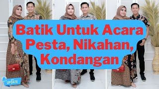 Download lagu INILAH 60 MODEL BAJU GAMIS BATIK KOMBINASI POLOS MODERN  BATIK UNTUK ACARA PESTA, NIKAHAN, KONDANGAN mp3