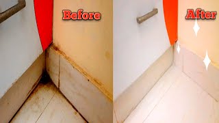 How to clean kitchen tiles corner/ Daisy channel/ Kitchen  cleaning tips