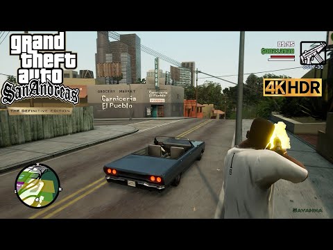 GTA San Andreas Remastered PC Gameplay 4K Part 66 Gang Territories I Definitive Edition