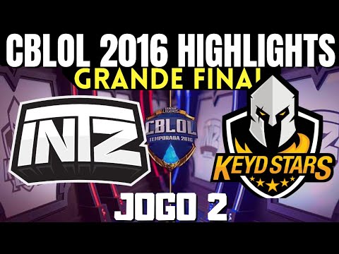 CBLOL 2016 FINAL INTZ x KEYD HIGHLIGHTS do JOGO 2| CBLOL 2016 INTZ x KEYD MELHORES MOMENTOS JOGO 2