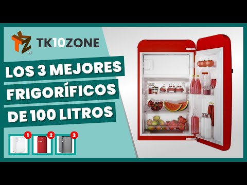 Los 3 mejores frigor&iacute;ficos de 100 litros