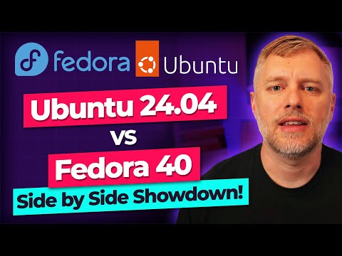 Ubuntu 24.04 vs Fedora 40: Side by Side Showdown!