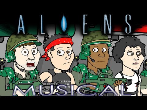 ♪ ALIENS THE MUSICAL - Animation Parody